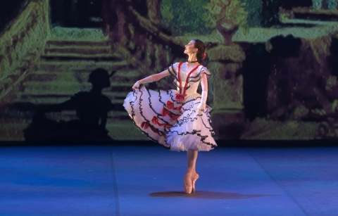 A dancer from the Vaganova Academy in The Fairy DollPhoto Marc Haegeman
