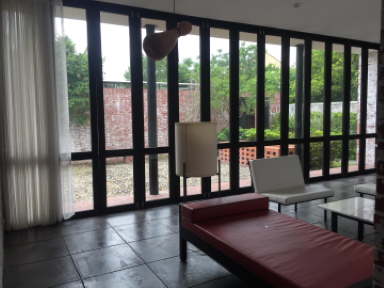 The modernist interior of the Wang DaHong HousePhoto Lin Yatin