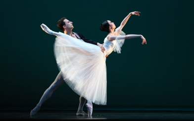 Qian Liu and Semyon Velichko in the Act II pas de deux from GisellePhoto Hans Gerritsen