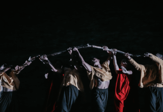 Taiwan’s Tjimur Dance Theatre visit with bulabulay mun? (How are you?)